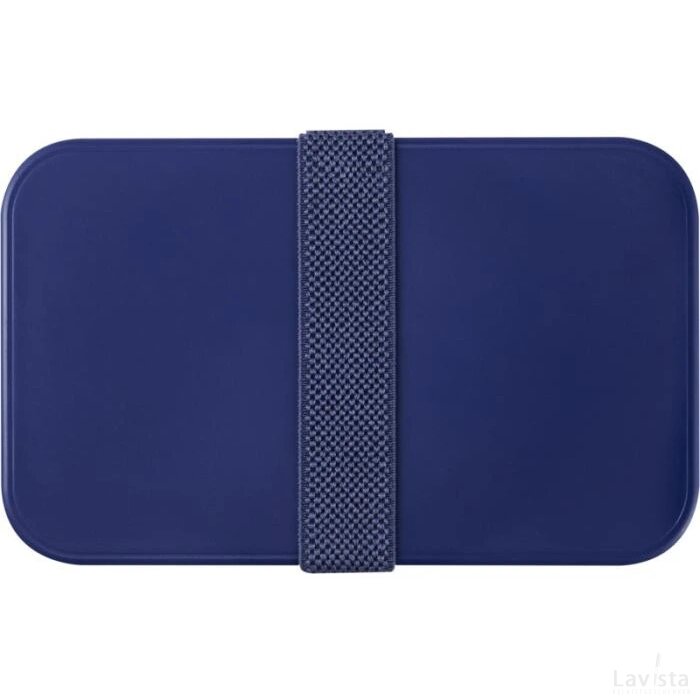 MIYO dubbellaagse lunchtrommel Blauw, Blauw, Blauw Blauw/Blauw/Blauw