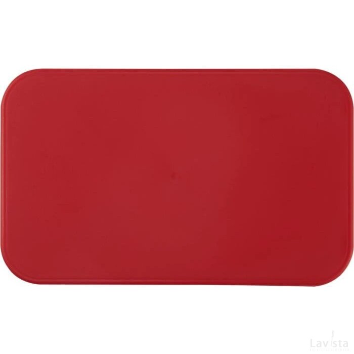 MIYO dubbellaagse lunchtrommel Rood, Rood, Rood Rood/Rood/Rood
