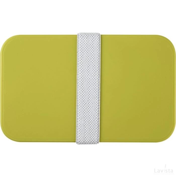 MIYO dubbellaagse lunchtrommel Lime, Lime, Wit Lime/Lime/Wit