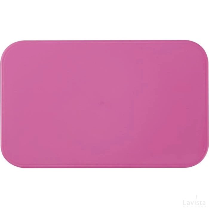 MIYO dubbellaagse lunchtrommel Magenta, Magenta, Wit Magenta/Magenta/Wit