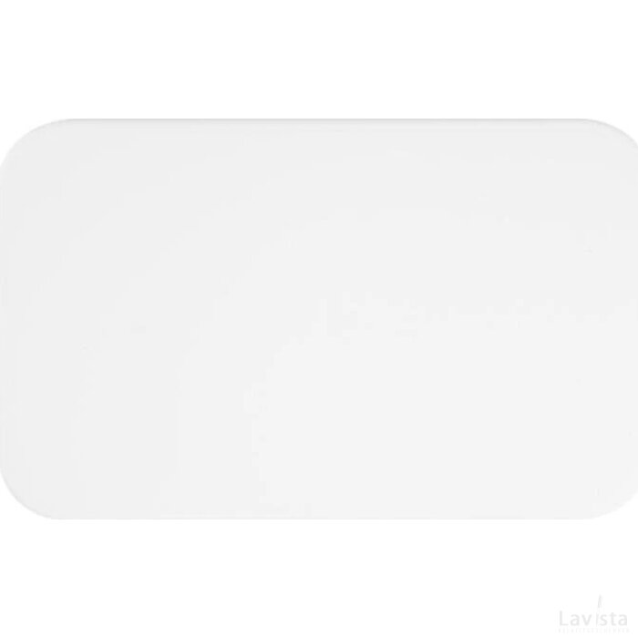 MIYO dubbellaagse lunchtrommel Wit, Wit, Blauw Wit/Wit/Blauw