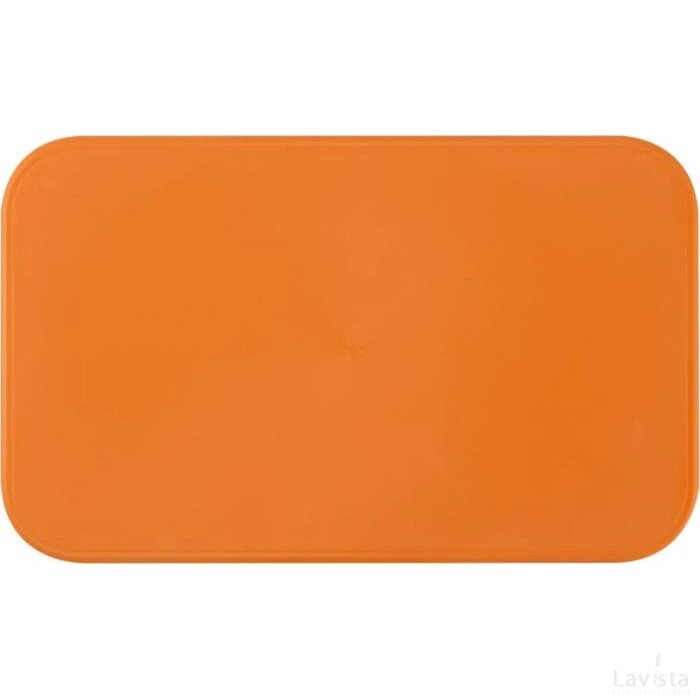 MIYO dubbellaagse lunchtrommel Oranje, Wit, Wit Oranje/Wit/Wit