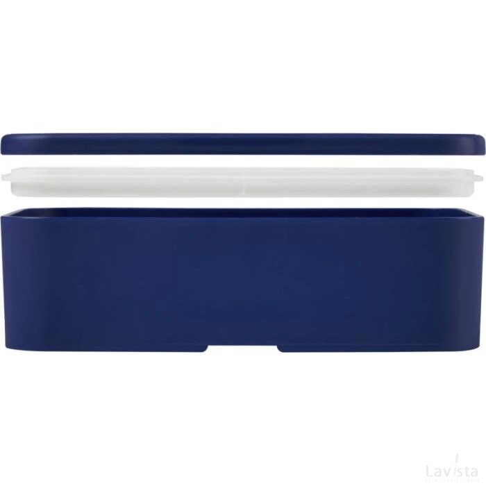 MIYO enkellaagse lunchtrommel Blauw, Blauw Blauw/Blauw
