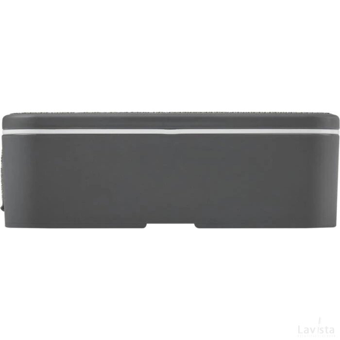 MIYO enkellaagse lunchtrommel Grijs, Grijs Grijs/Grijs