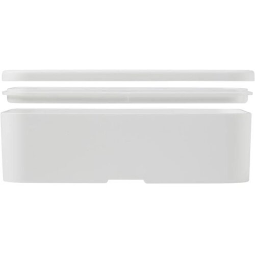 MIYO Pure enkellaagse lunchtrommel Wit, Wit Wit/Wit