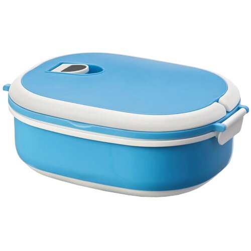 Spiga lunchtrommel blauw,Wit Blauw, Wit Blauw/Wit