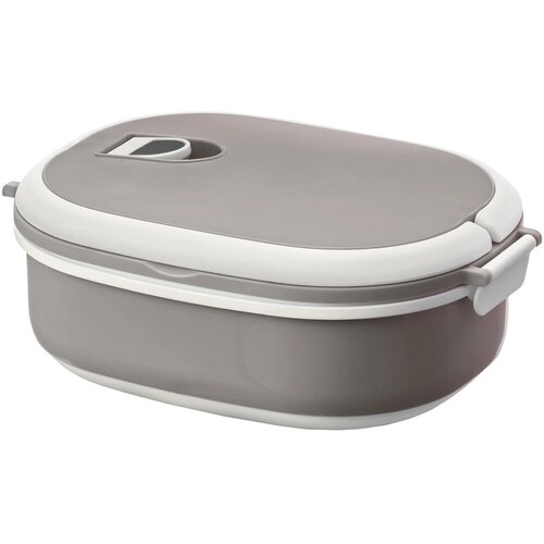 Spiga voor magnetron geschikte lunchtrommel 750 ml Grijs,Wit Grijs, Wit Grijs/Wit