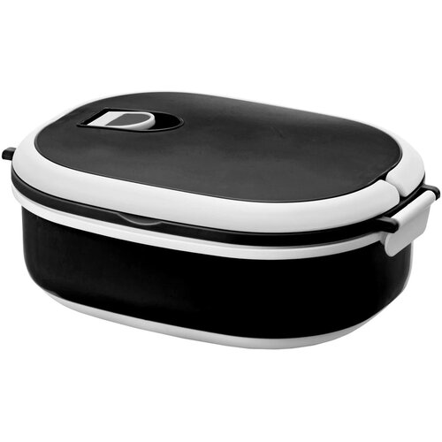 Spiga voor magnetron geschikte lunchtrommel 750 ml Zwart,Wit Zwart, Wit Zwart/Wit