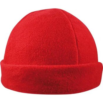 4 Panelen Fleece Muts 220gr/m2 Rood 4 Panelen Fleece Muts 220gr/m2 Rood