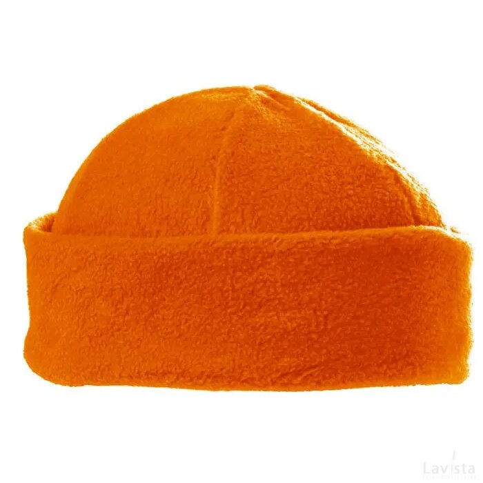 6 Panelen Fleece Muts 280 Gr/m2 Oranje