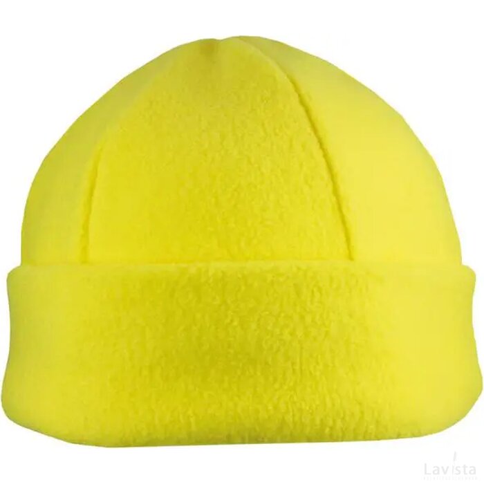 6 Panelen Fleece Muts 280 Gr/m2 Geel