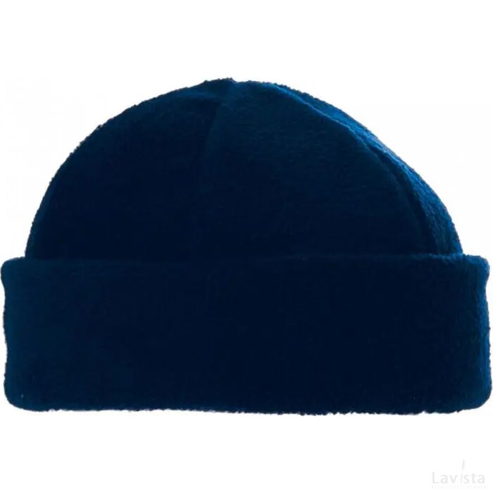 6 Panelen Fleece Muts 280 Gr/m2 Navy