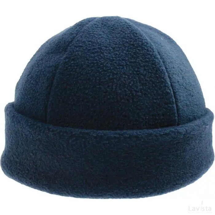 6 Panelen Fleece Muts 280 Gr/m2 New Navy