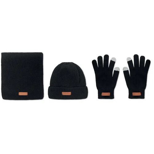 Set van 3 rpet winterartikelen Denali zwart