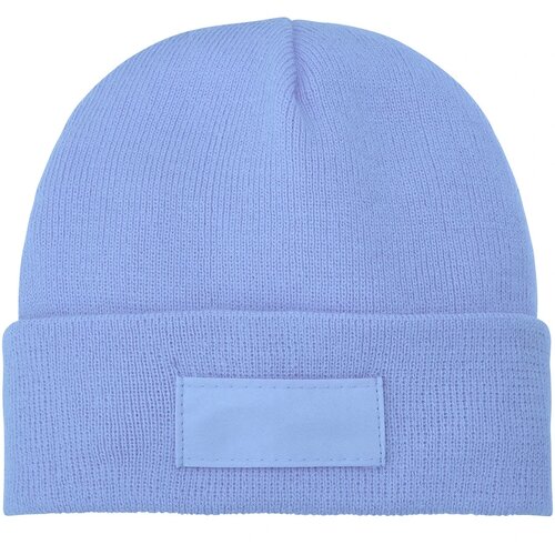 Boreas muts met patch Lichtblauw