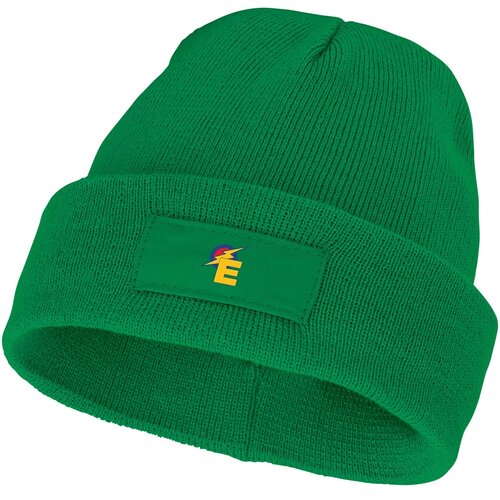 Boreas muts met patch Fern green Varengroen