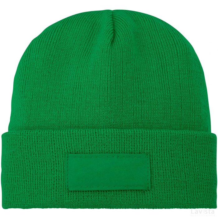 Boreas muts met patch Fern green Varengroen
