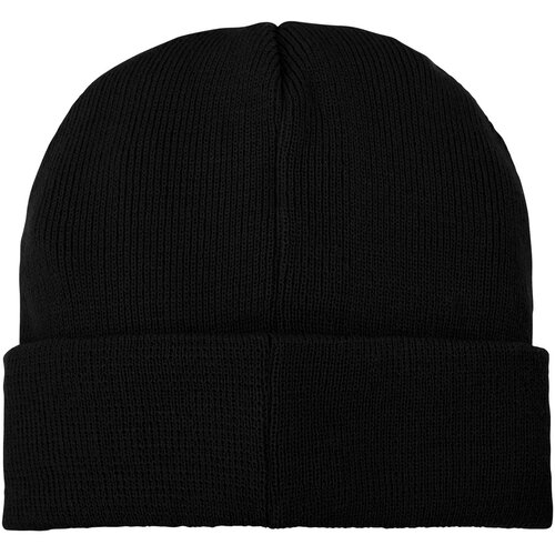 Boreas muts met patch Zwart