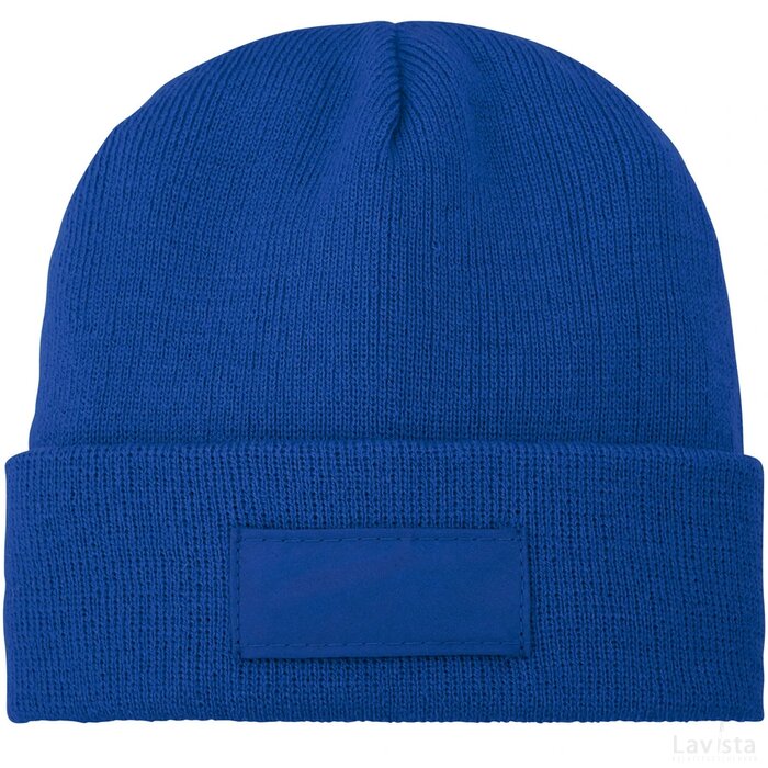 Boreas muts met patch blauw Blauw