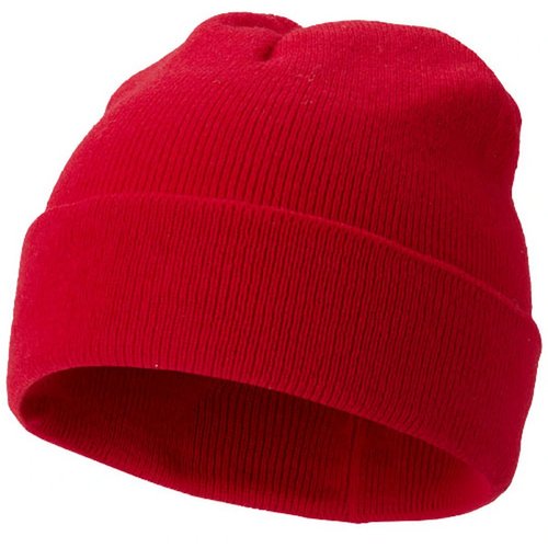 Irwin beanie Rood