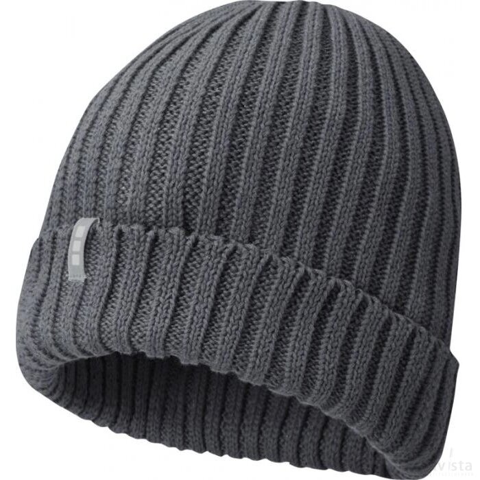 Ives biologische beanie Storm grey
