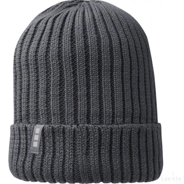 Ives biologische beanie Storm grey