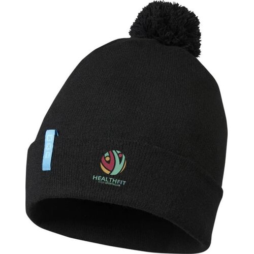 Olivine GRS gerecyclede beanie Zwart