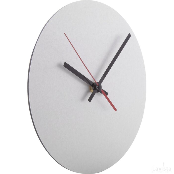 Betime Alu D Wandklok Zilver