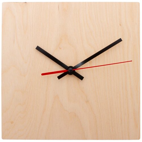 Betime Wood B Custom Made Wandklok Natuurlijk