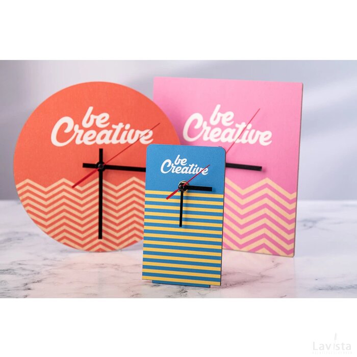 Betime Wood B Custom Made Wandklok Natuurlijk