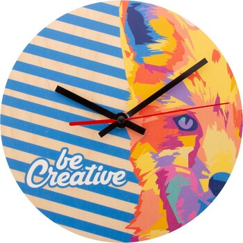 Betime Wood D Custom Made Wandklok Natuurlijk