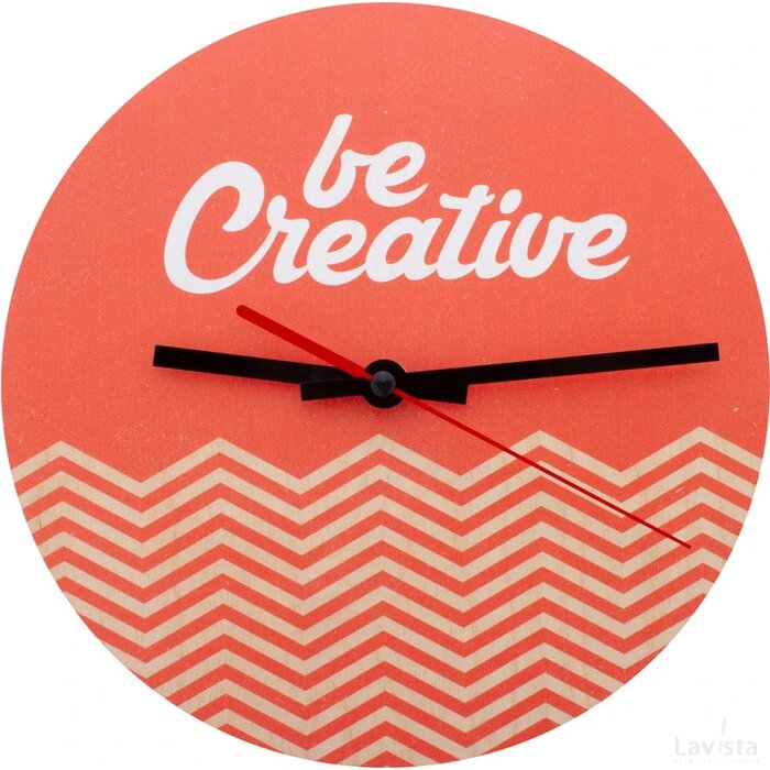 Betime Wood D Custom Made Wandklok Natuurlijk