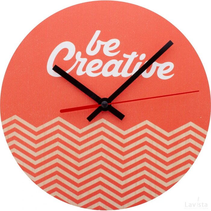 Betime Wood D Custom Made Wandklok Natuurlijk