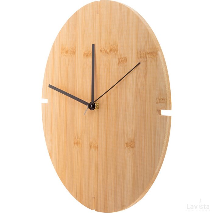 Tokei Bamboe Wandklok Natuurlijk