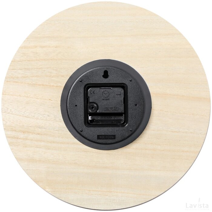 Yustry Wandklok Natuurlijk