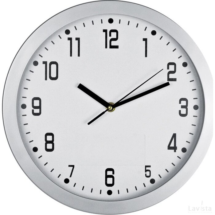 Wandklok Miesbach wit