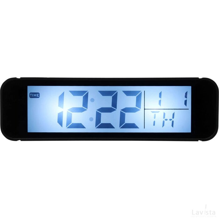 Seconds draadloze oplaadklok Zwart