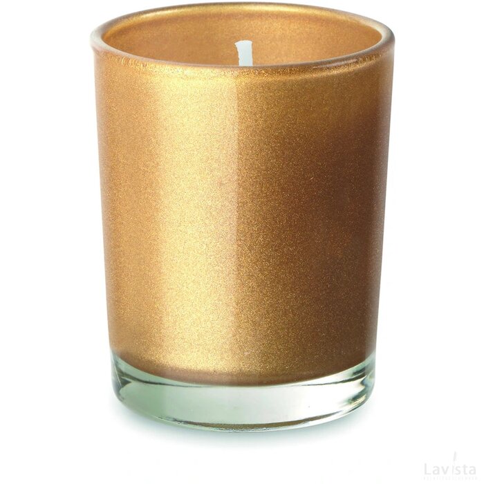 Geurkaarsje in glas Selight goud