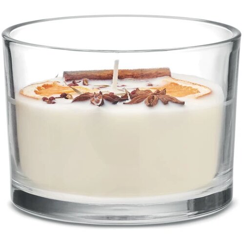 Plantaardig kaars 300 gr Citrus wit
