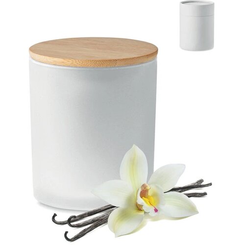 Plantaardige waskaars 280 gr Keops large wit