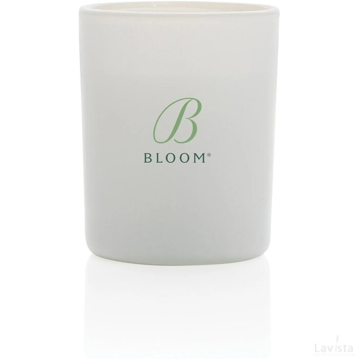 Ukiyo geurkaars in glas wit