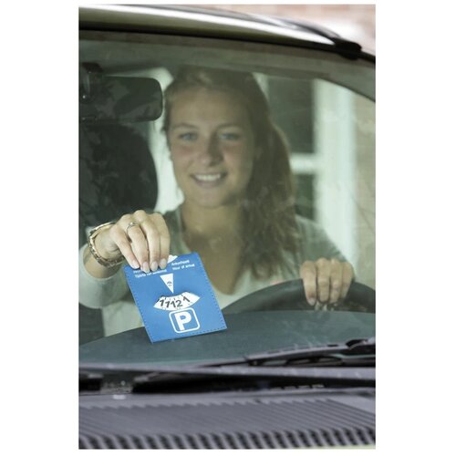 Euronorm Parkeerschijf Blauw