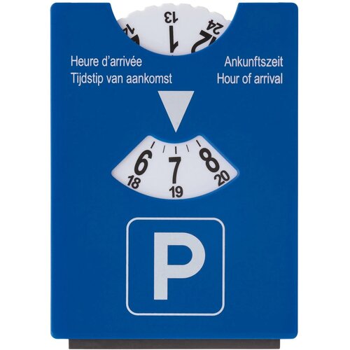 Parkeerschijf 2-in-1 Europa blauw
