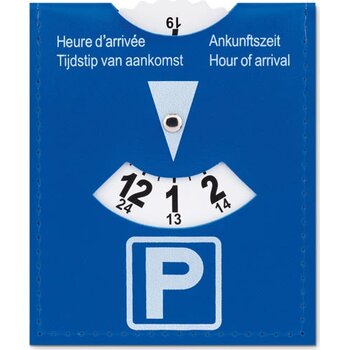 Parkeerkaart van pvc Parkcard blauw Parkeerkaart van pvc Parkcard blauw