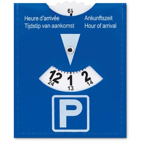 Parkeerkaart van pvc Parkcard blauw