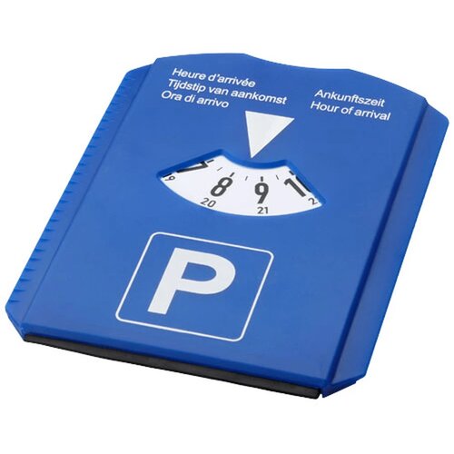 5 in 1 parkeerschijf blauw Blauw