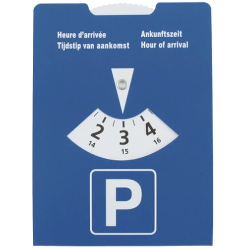 Parkeerschijf karton