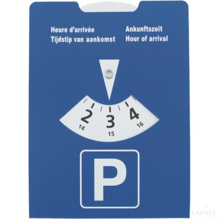 Parkeerschijf karton
