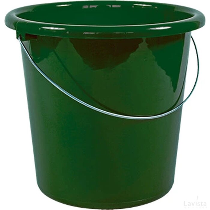 Emmer 10 liter donkergroen