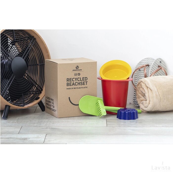 Recycled Beach Set Strandset Speelgoed Multicolour